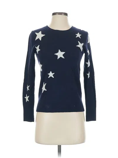 Pre-owned Banana Republic Wool Pullover Sweater In Blue