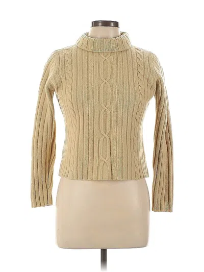 Pre-owned Banana Republic Wool Pullover Sweater In Brown