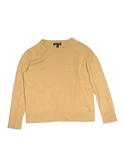 Pre-owned Banana Republic Kids' Wool Pullover Sweater In Gold