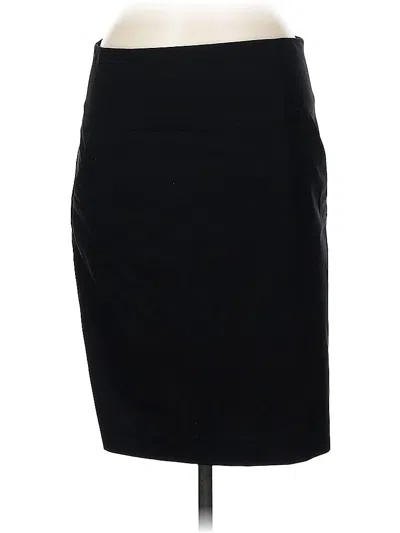 Pre-owned Banana Republic Wool Skirt In Black