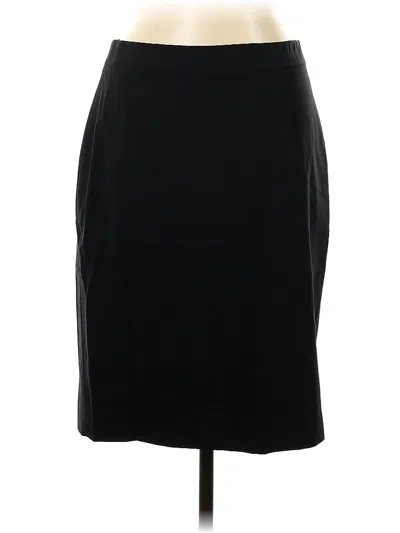 Pre-owned Banana Republic Wool Skirt In Black