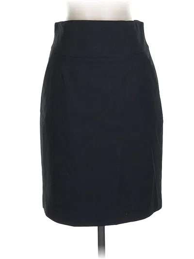 Pre-owned Banana Republic Wool Skirt In Black
