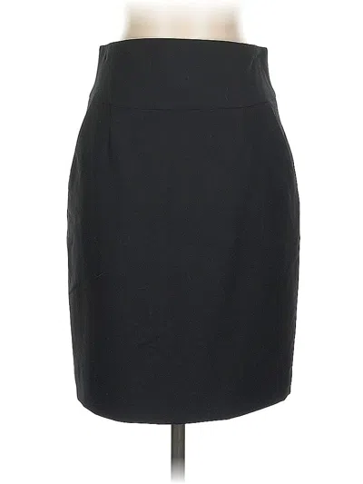 Pre-owned Banana Republic Wool Skirt In Black
