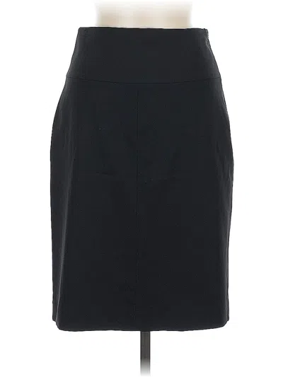 Pre-owned Banana Republic Wool Skirt In Black