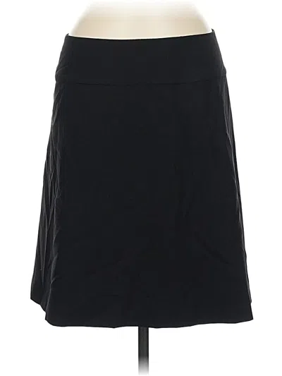Pre-owned Banana Republic Wool Skirt In Black