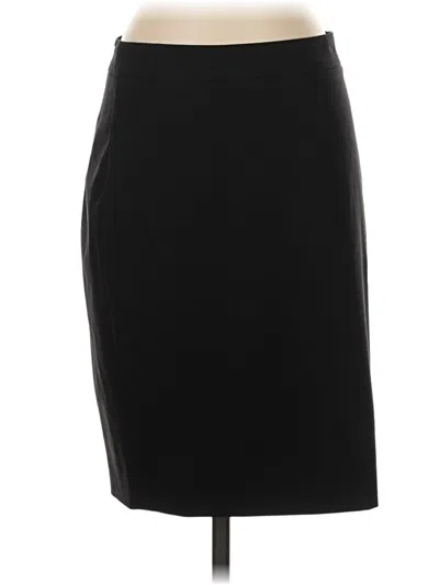 Banana Republic Wool Skirt In Black