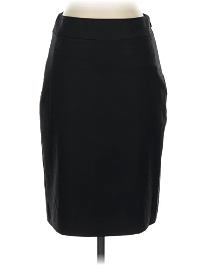 Banana Republic Wool Skirt In Black