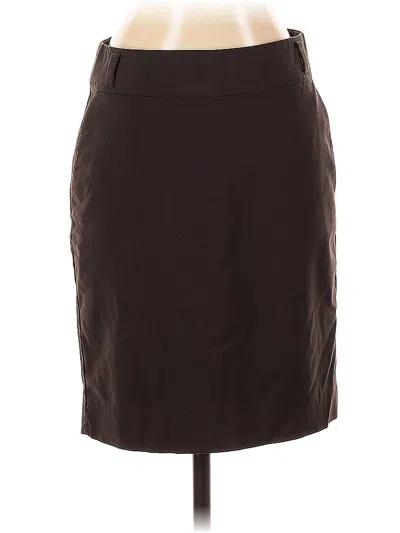 Pre-owned Banana Republic Wool Skirt In Brown