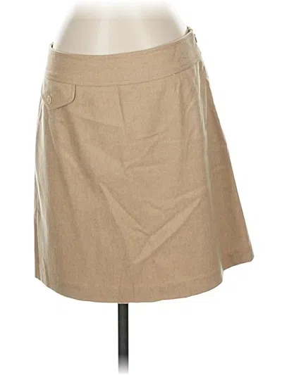 Pre-owned Banana Republic Wool Skirt In Brown
