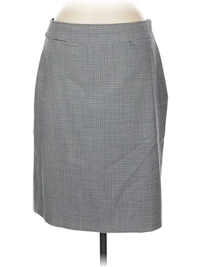 Pre-owned Banana Republic Wool Skirt In Gray