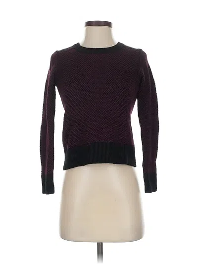 Pre-owned Banana Republic Wool Sweater In Burgundy