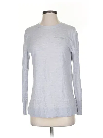 Pre-owned Banana Republic Wool Sweater In Silver