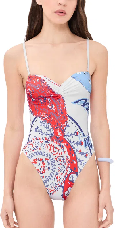 Bananhot Angel One Piece Catalan Paisley In Multi