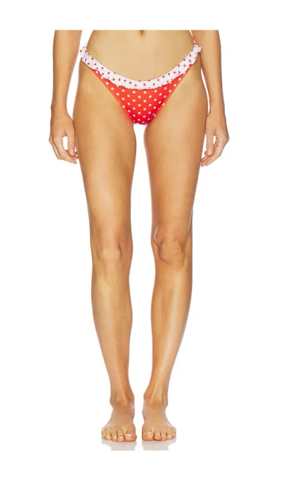 Bananhot Angela Bikini Bottom In Red