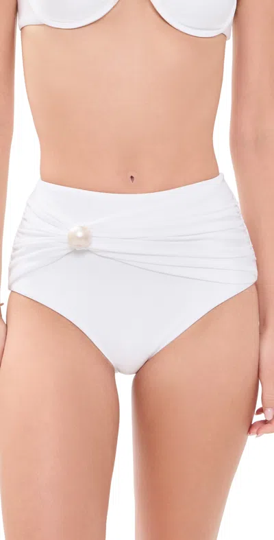 Bananhot Ari Pearl Swim Bottoms White