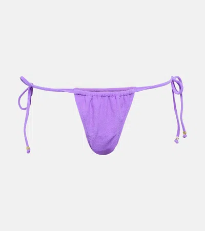 Bananhot Bell Bikini Bottoms In Purple
