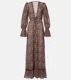 Bananhot Berta Leopard-print Beach Cover-up In Animal Print