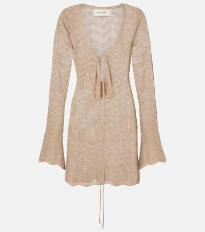 Bananhot Bia Minidress In Brown