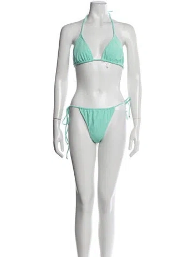 Pre-owned Bananhot Bikini W/ Tags In Green