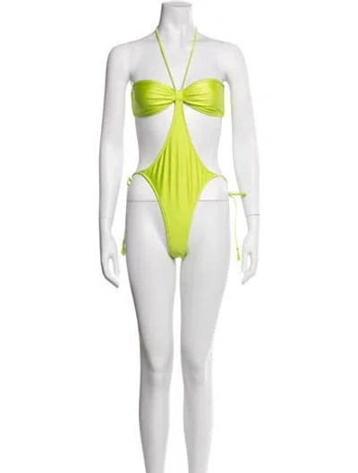 Pre-owned Bananhot Bikini W/ Tags In Pink/white