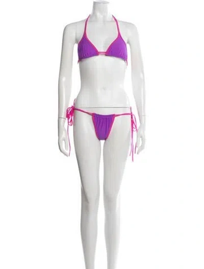 Pre-owned Bananhot Bikini W/ Tags In Purple