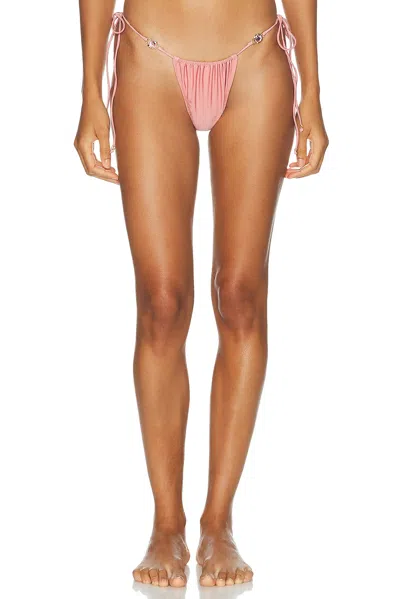Bananhot Bloom Bikini Bottom In Pink