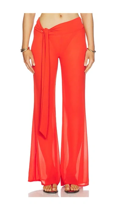 Bananhot Bowie Pants In Red