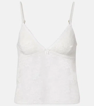 Bananhot Cami Lace Top In White