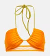 Bananhot Chili Bikini Top In Orng Grn