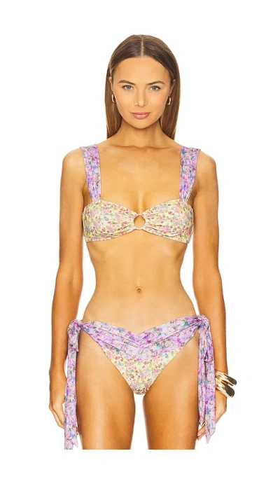 Bananhot Dory Bikini Top In Blossom