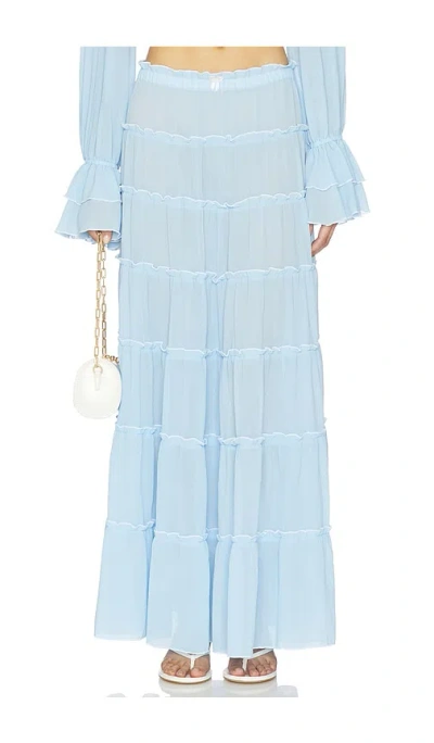 Bananhot Elma Skirt In Blue