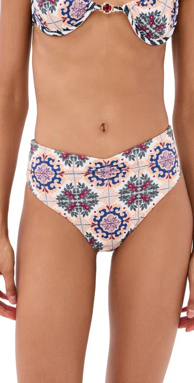 Bananhot Embry Bikini Bottoms Concorde Bloom In Multi