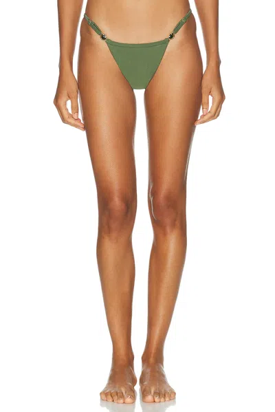 Bananhot Emi Lynn Bikini Bottom In Green