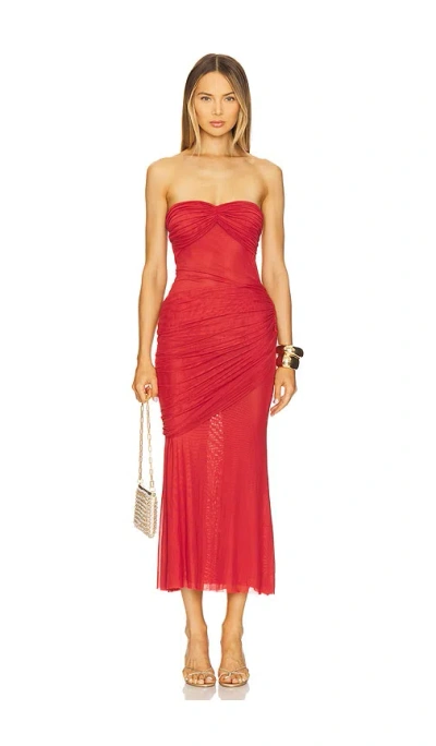 Bananhot Erica Dress In Red