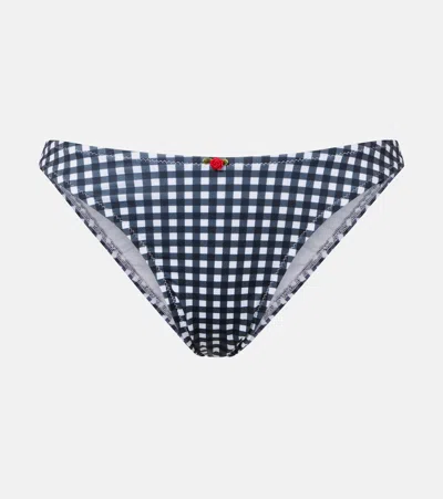 Bananhot Esme Gingham Bikini Bottoms In Multi