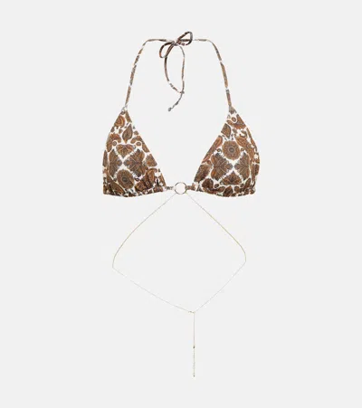 Bananhot Floral Bikini Bottom In Yellow Flowers