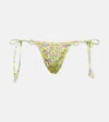 Bananhot Floral Bikini Bottoms In Yellow Flowers