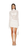 Bananhot Francisca Lace Minidress In White