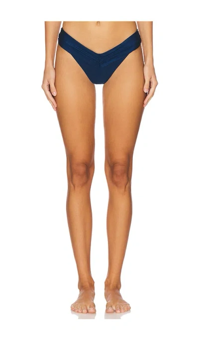 Bananhot Jasmin Bikini Bottom In Ocean Blue