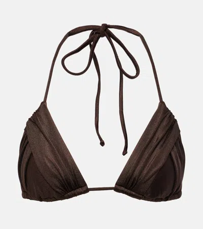 Bananhot Jasmin Bikini Top In Brown