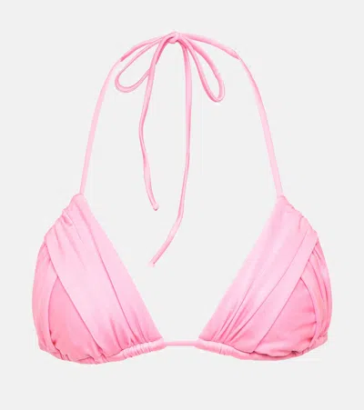 Bananhot Jasmin Bikini Top In Pink