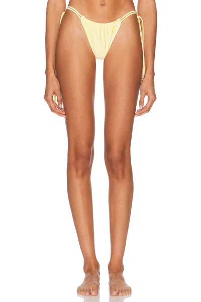 Bananhot Kyma Bikini Bottom In Daisy Yellow