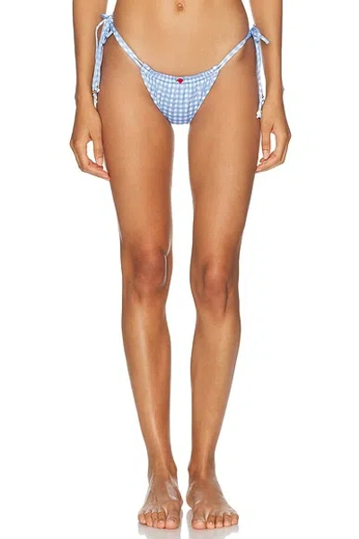 Bananhot Kyma Bikini Bottom In Blue