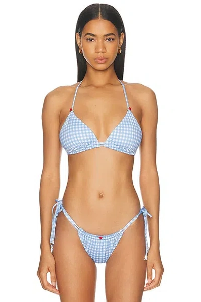 Bananhot Kyma Bikini Top In Blue