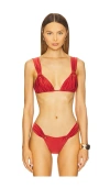 Bananhot Lissa Bikini Top In Red