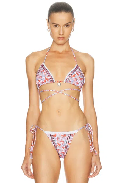 Bananhot Luna Moon Bikini Top In Multi