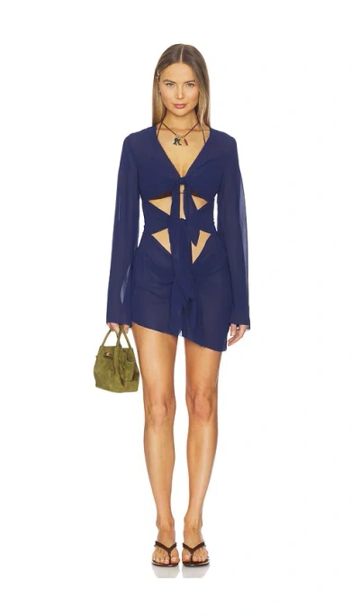 Bananhot Maci Mini Dress In Brown