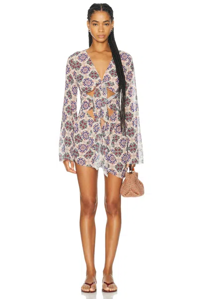 Bananhot Maci Mini Dress In Neutral