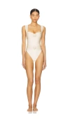 Bananhot Marella One Piece Swimsuit In White