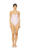 Bananhot Margot One Piece In Peach Polka